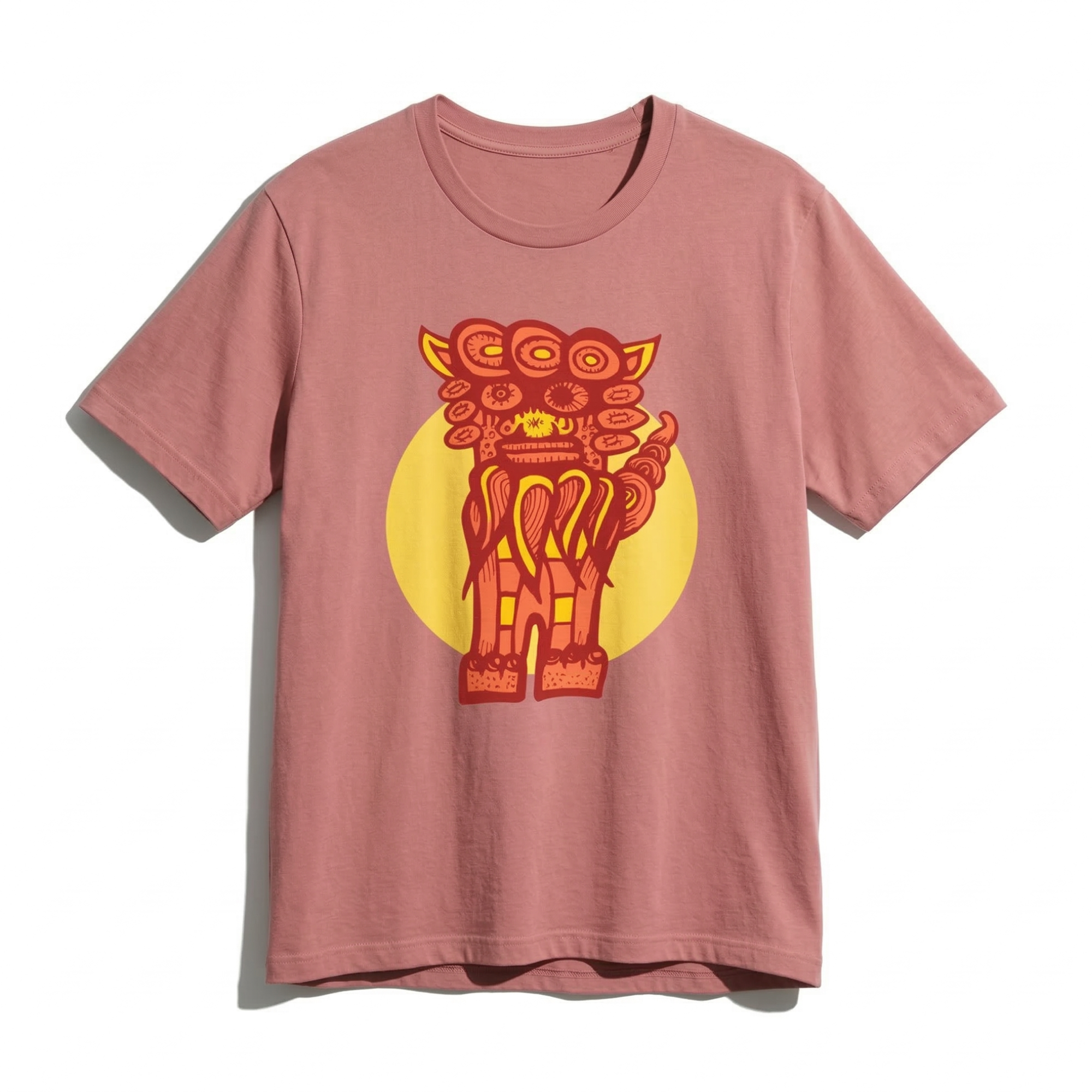 Japanese Shisa T-Shirt – Okinawan Pop Art Graphic Tee