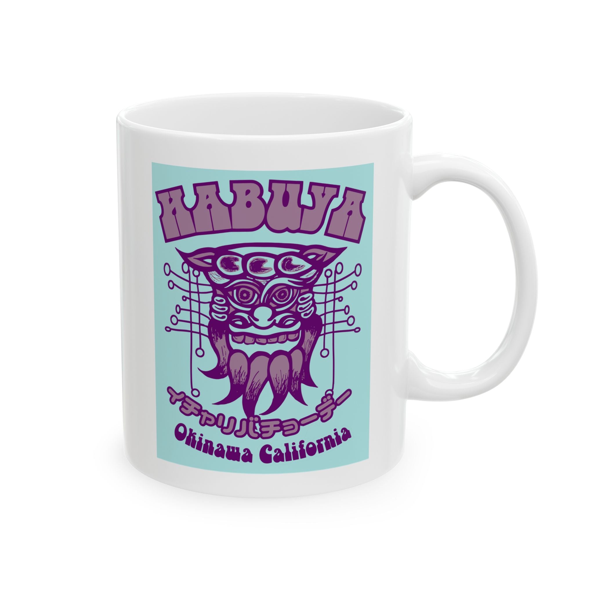Okinawa Shisa Mug – Japanese Culture Mug | Habuya Cali