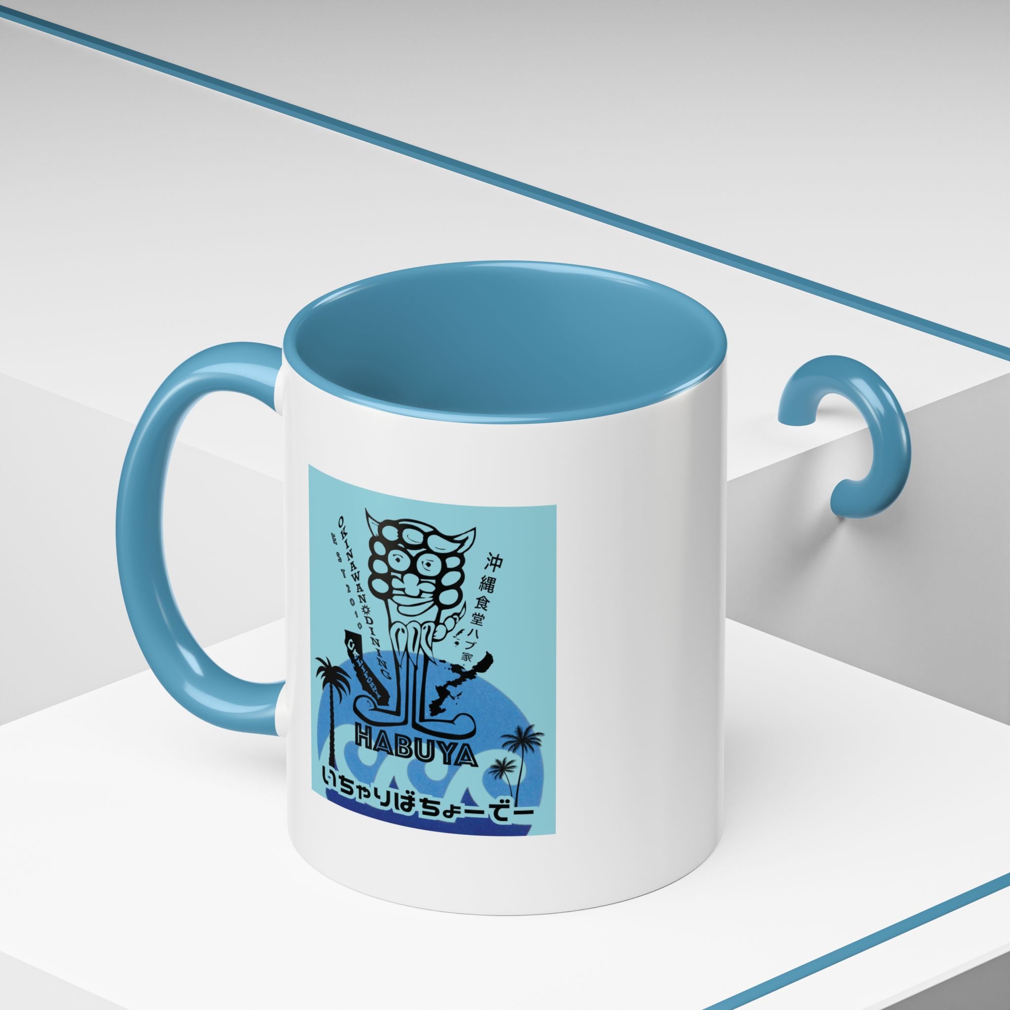 Okinawa Shisa Mug – Japanese Culture Mug | Habuya Cali