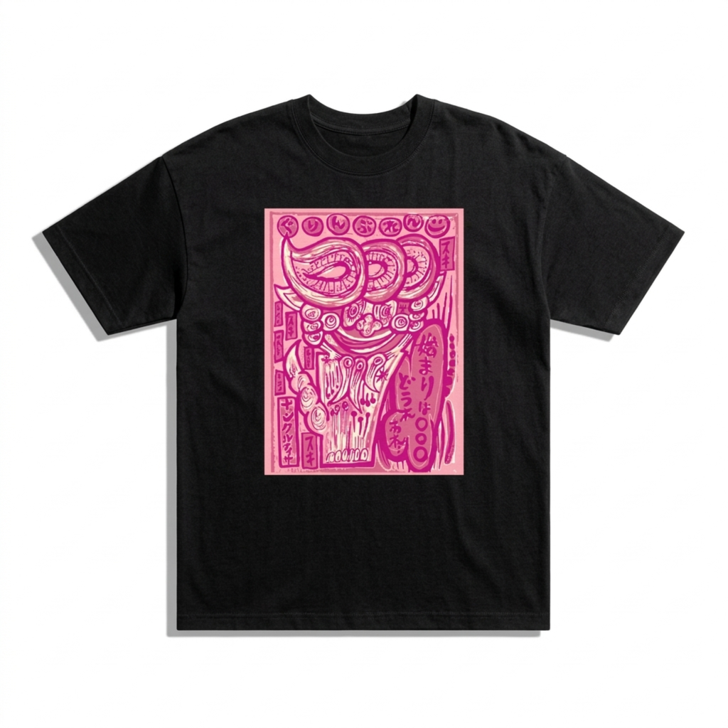 Japan Shi Sa Unisex Tee | Habuya Studio