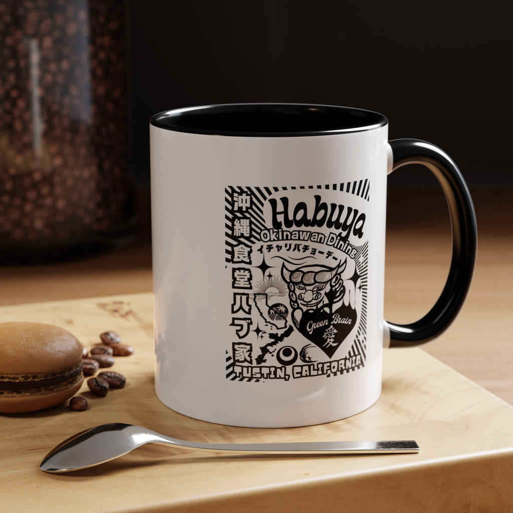 Retro Japanese Aesthetic Mug | Habuya Cali Love Edition