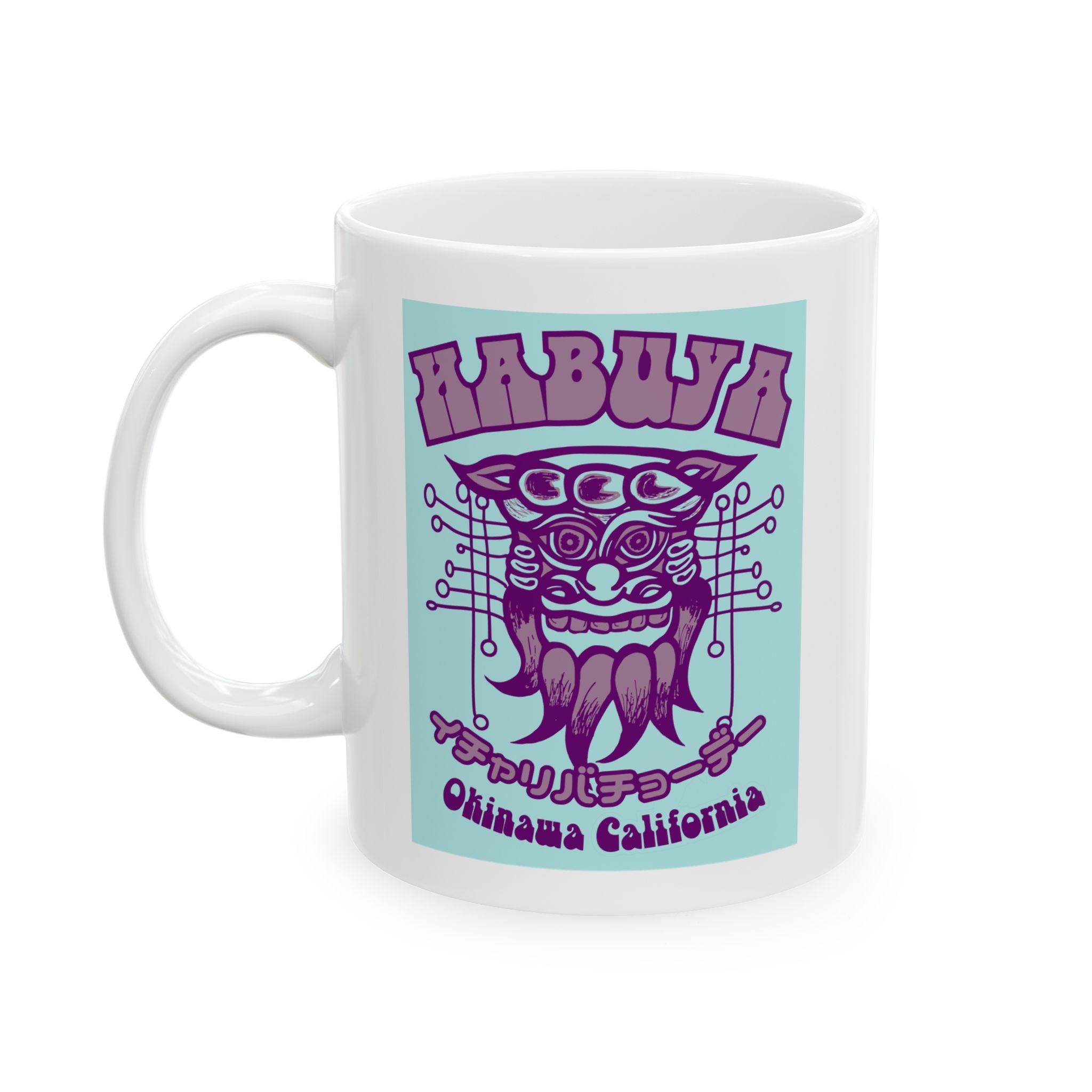 Okinawa Shisa Mug – Japanese Culture Mug | Habuya Cali