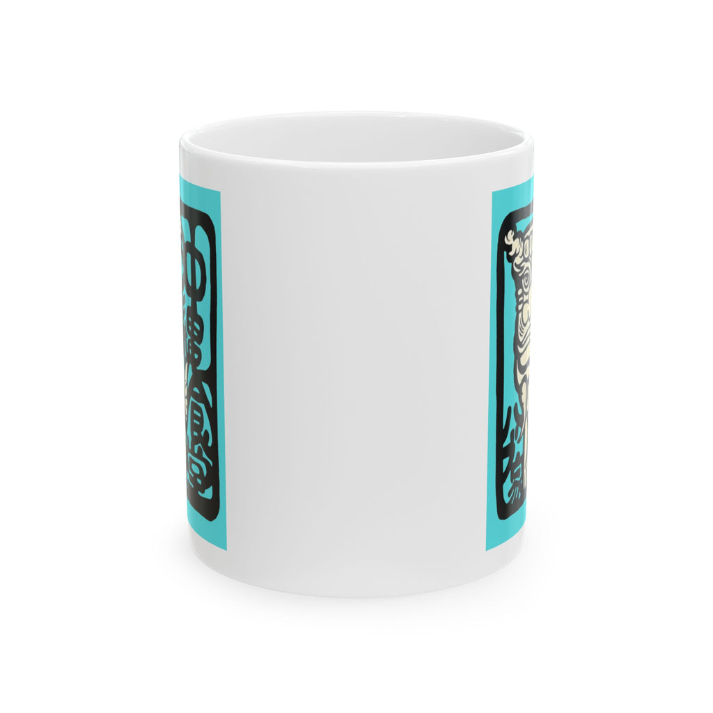 Okinawa Shisa Mug – Japanese Culture Coffee Cup Gift for Japan Lovers