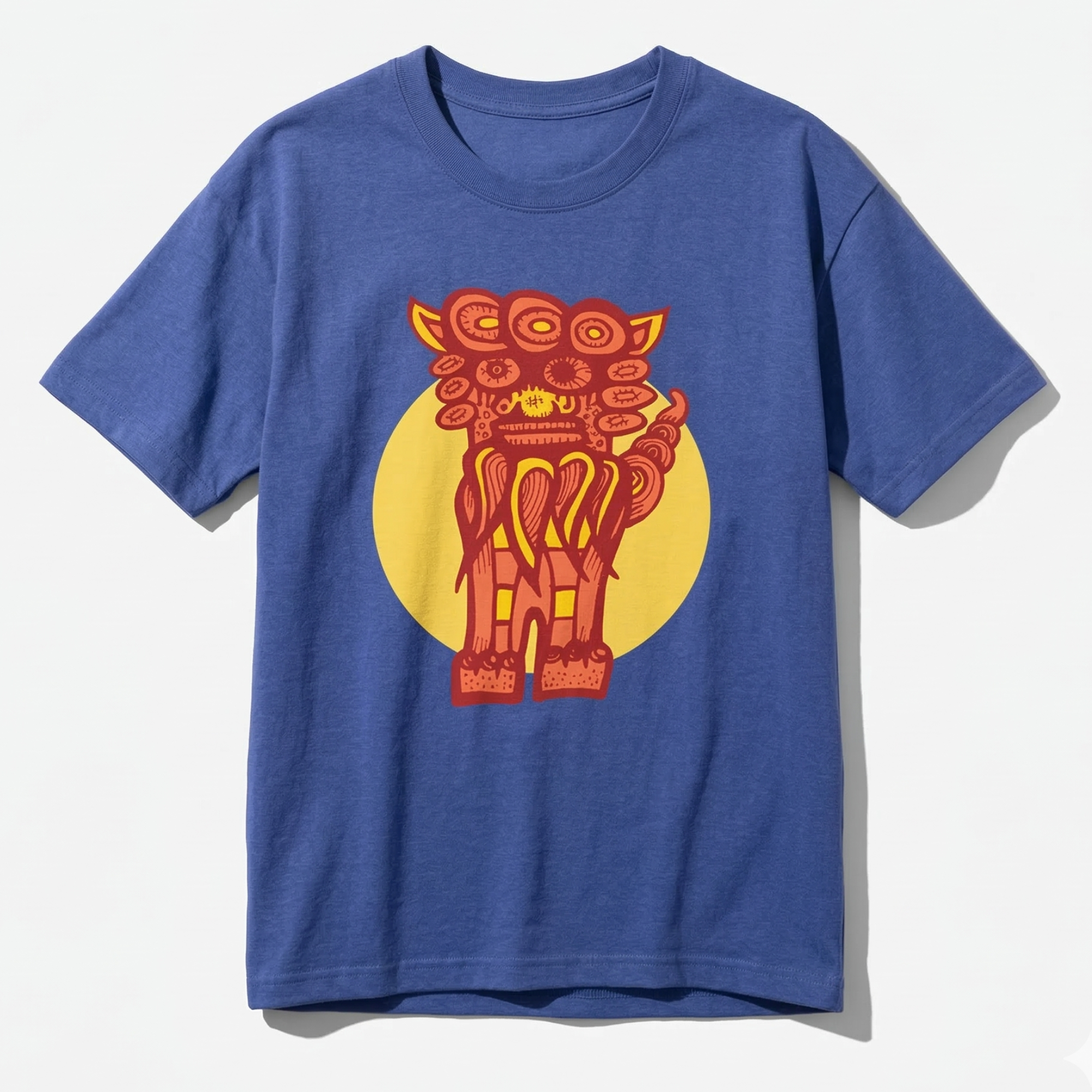 Japanese Shisa T-Shirt – Okinawan Pop Art Graphic Tee