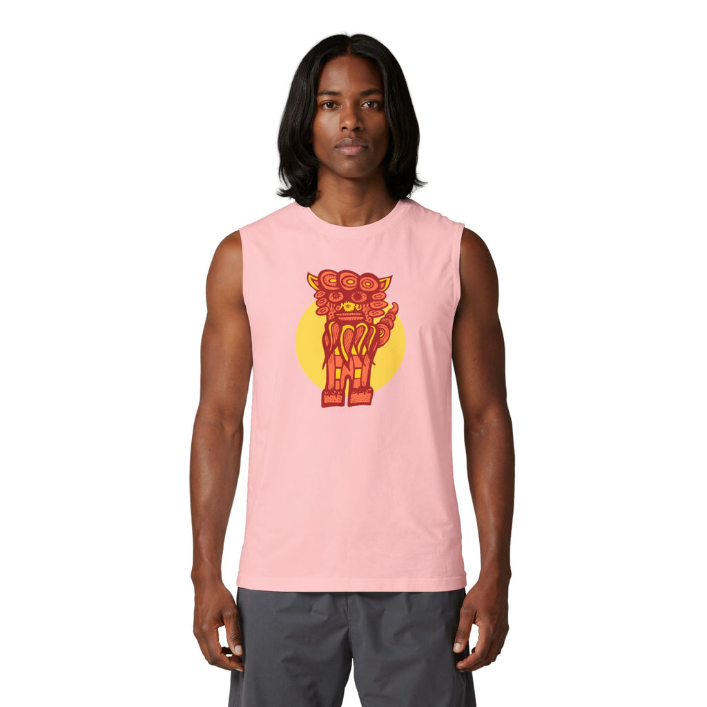 Japanese “Shisa” Tank Top — Okinawan Good luck  Muscle Tee