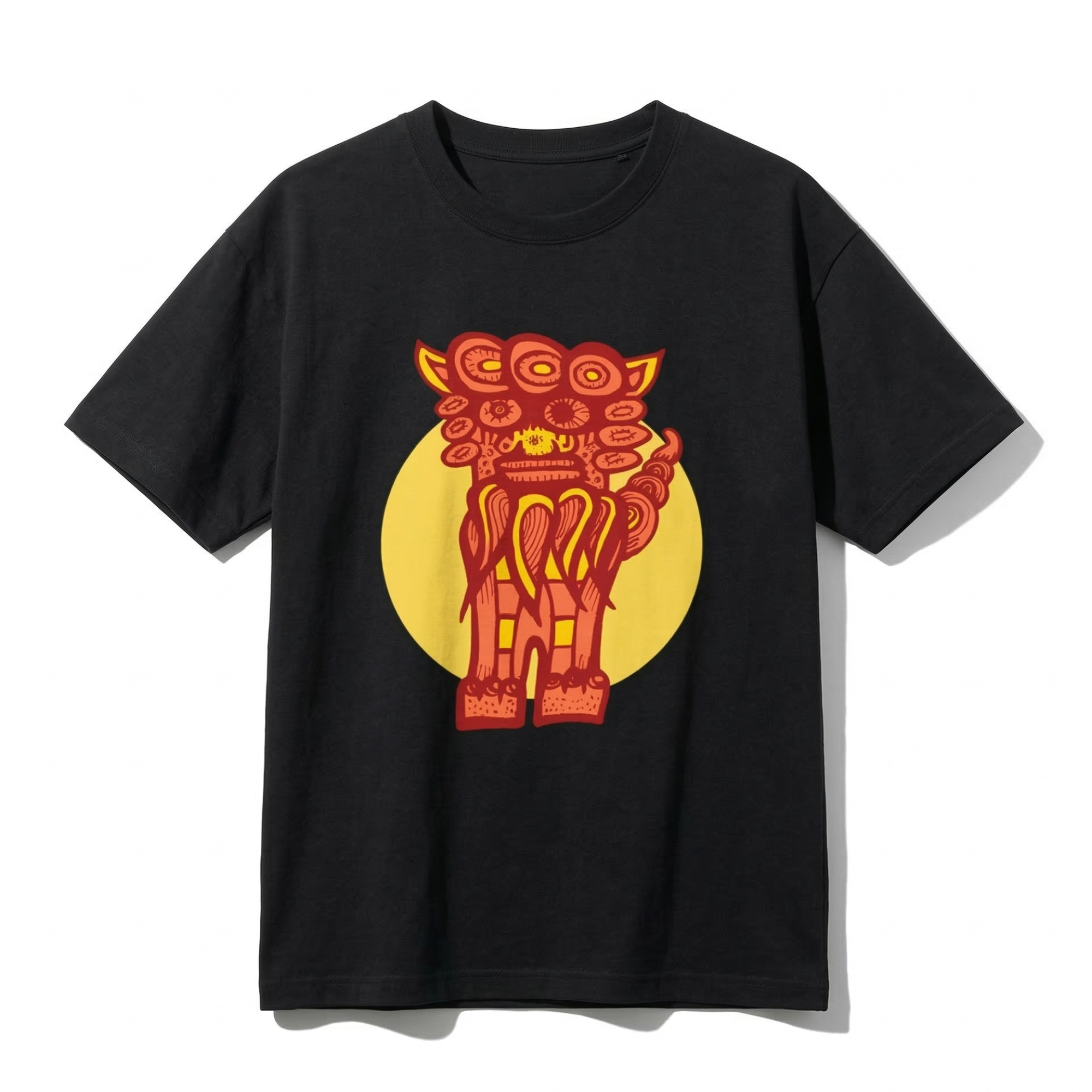 Japanese Shisa T-Shirt – Okinawan Pop Art Graphic Tee