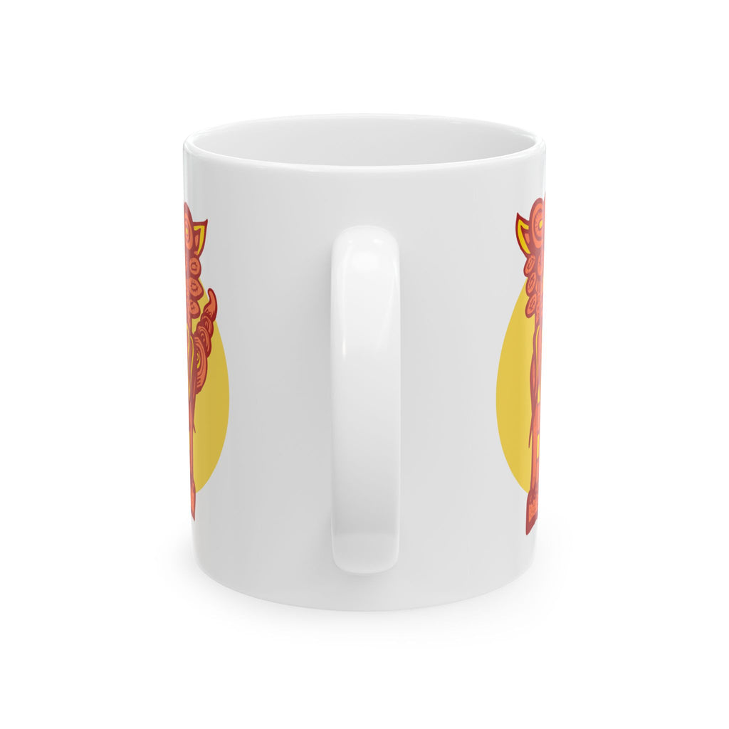 Japanese Shisa Mug – Okinawa Guardian Coffee Cup for Japan Lovers