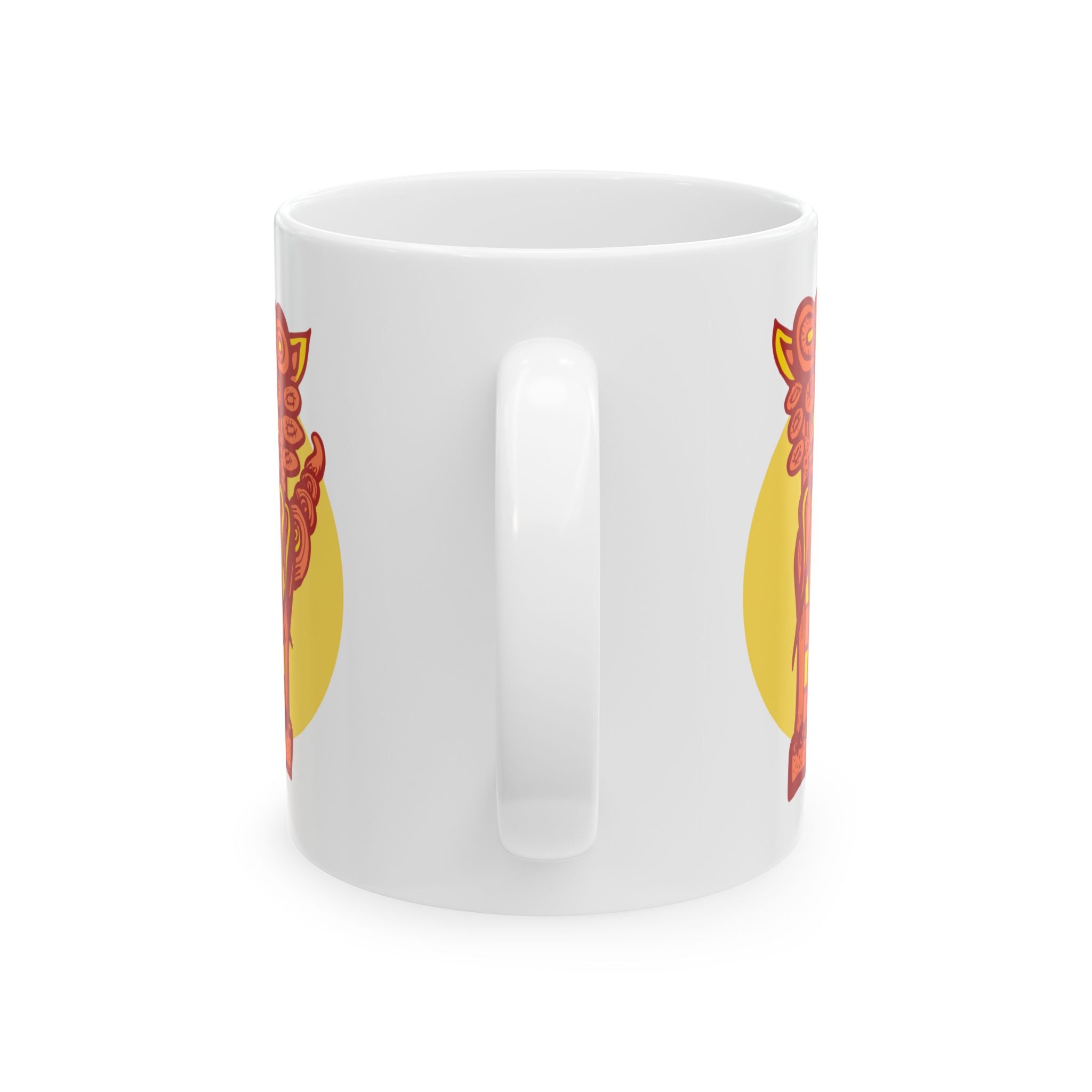 Japanese Shisa Mug – Okinawa Guardian Coffee Cup for Japan Lovers