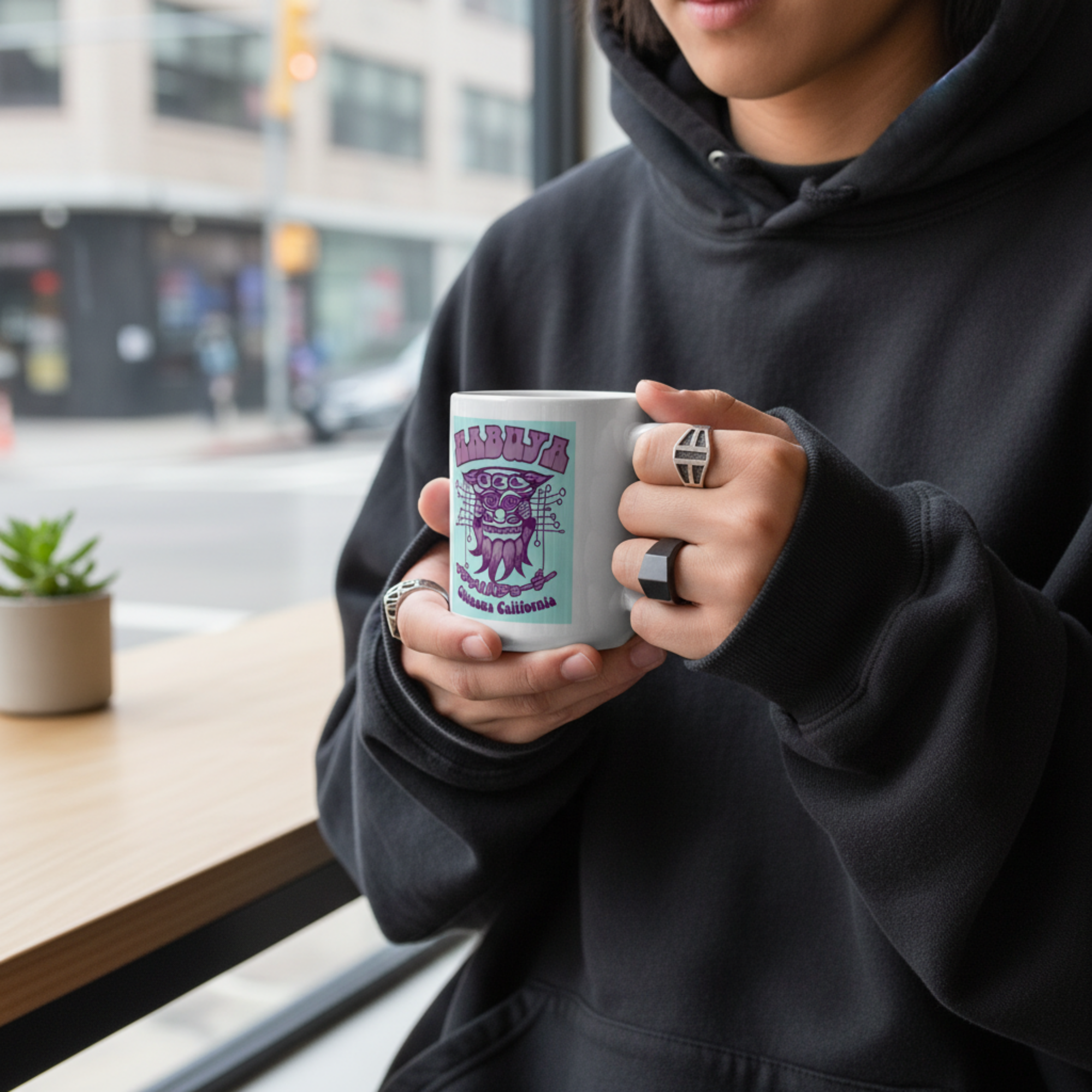 Okinawa Shisa Mug – Japanese Culture Mug | Habuya Cali
