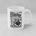 Retro Japanese Aesthetic Mug | Habuya Studio